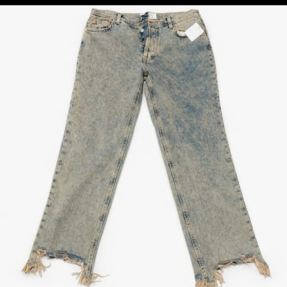We The Free Denim - We The Free Maggie Midrise Straight Leg Jeans Size 26 NWT